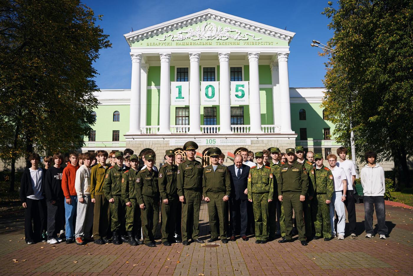 Один день из жизни курсанта. На ВТФ проходит профориентационная акция